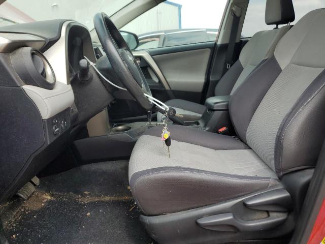  TOYOTA RAV4 2014 Czerwony
