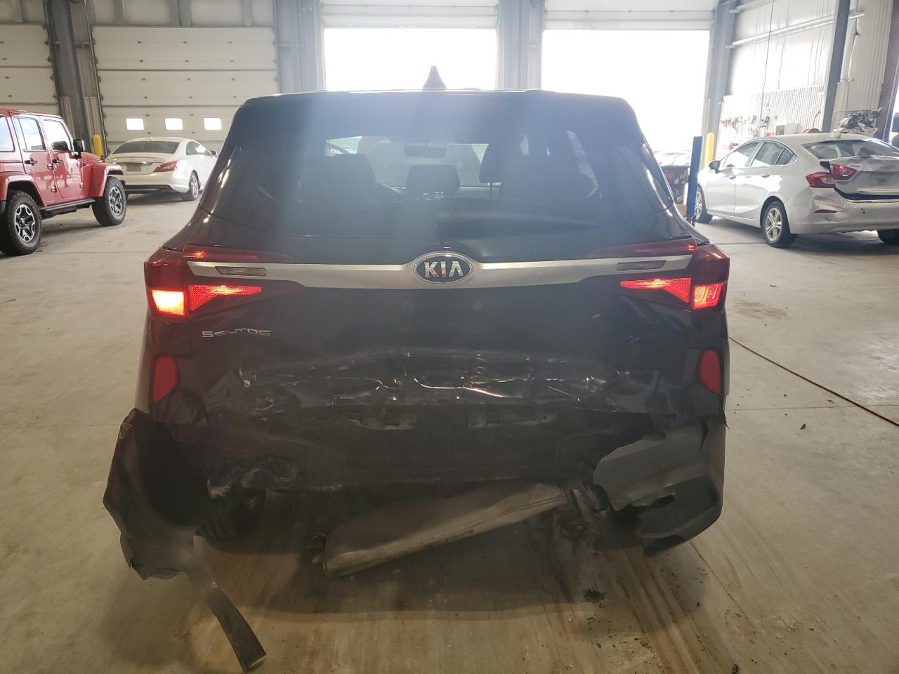 2021 Kia Seltos Lx VIN: KNDEPCAA0M7107640 Lot: 70504915