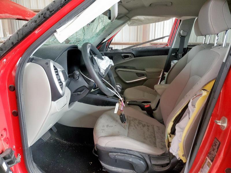  KIA SOUL 2021 Красный