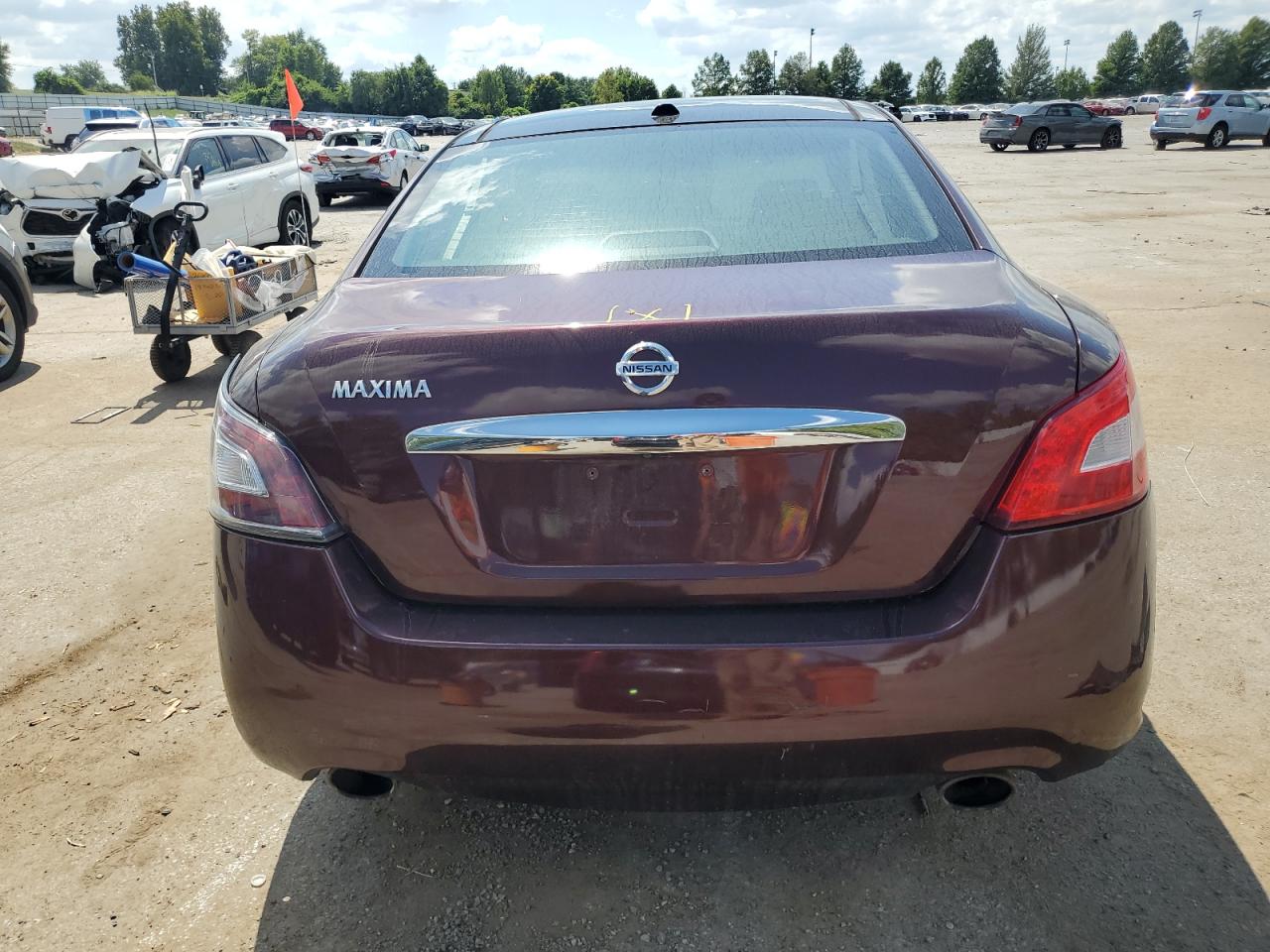 2014 Nissan Maxima S VIN: 1N4AA5AP9EC445701 Lot: 70274715