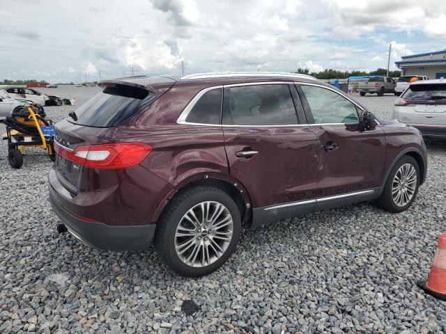  LINCOLN MKX 2017 Bordowy