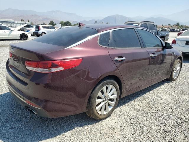  KIA OPTIMA 2017 Maroon