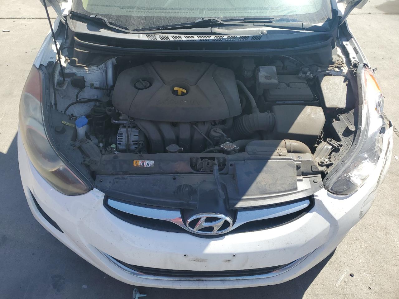 2013 Hyundai Elantra Gls VIN: 5NPDH4AE7DH400058 Lot: 70208455