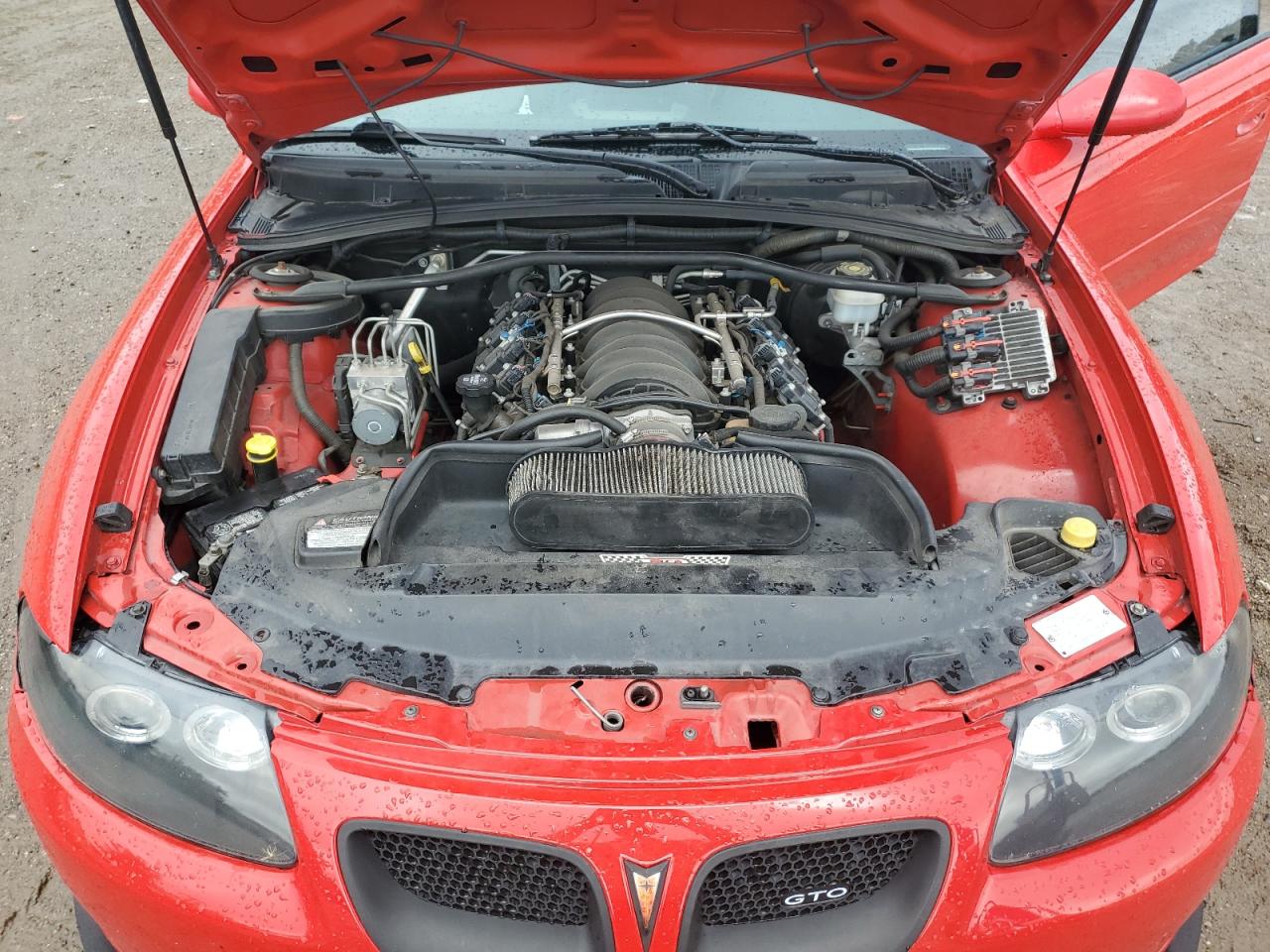 2006 Pontiac Gto VIN: 6G2VX12U46L831667 Lot: 70329185