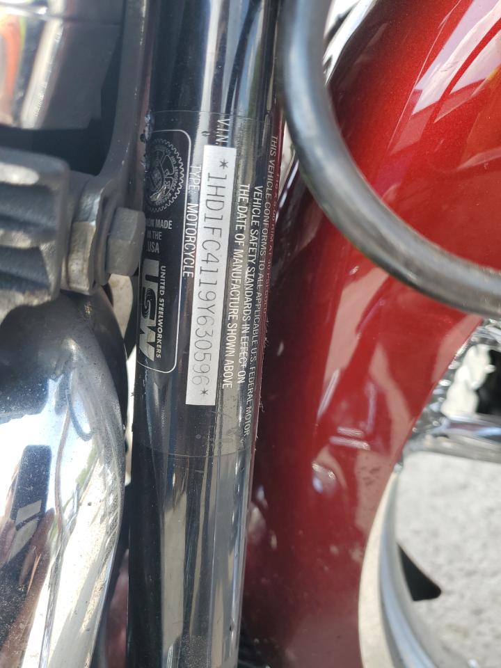 2009 Harley-Davidson Flhtcu VIN: 1HD1FC4119Y630596 Lot: 69069925