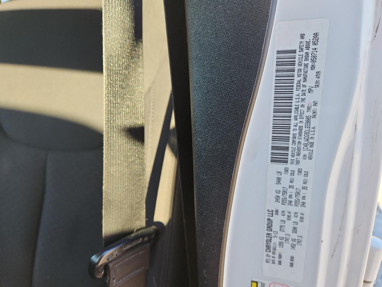 2013 Jeep Wrangler Unlimited Sport VIN: 1C4BJWDG9DL659005 Lot: 67616195