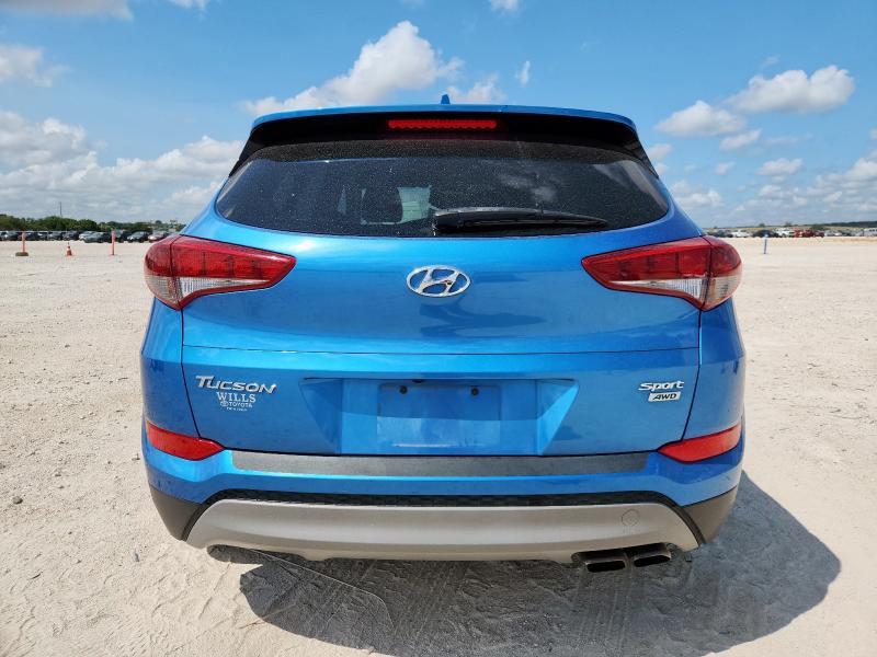  HYUNDAI TUCSON 2018 Синий