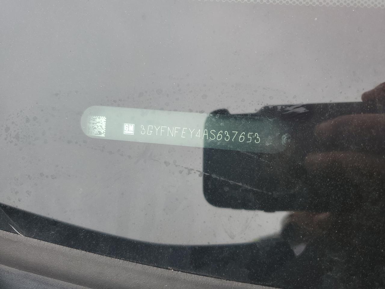 2010 Cadillac Srx Premium Collection VIN: 3GYFNFEY4AS637653 Lot: 69935325