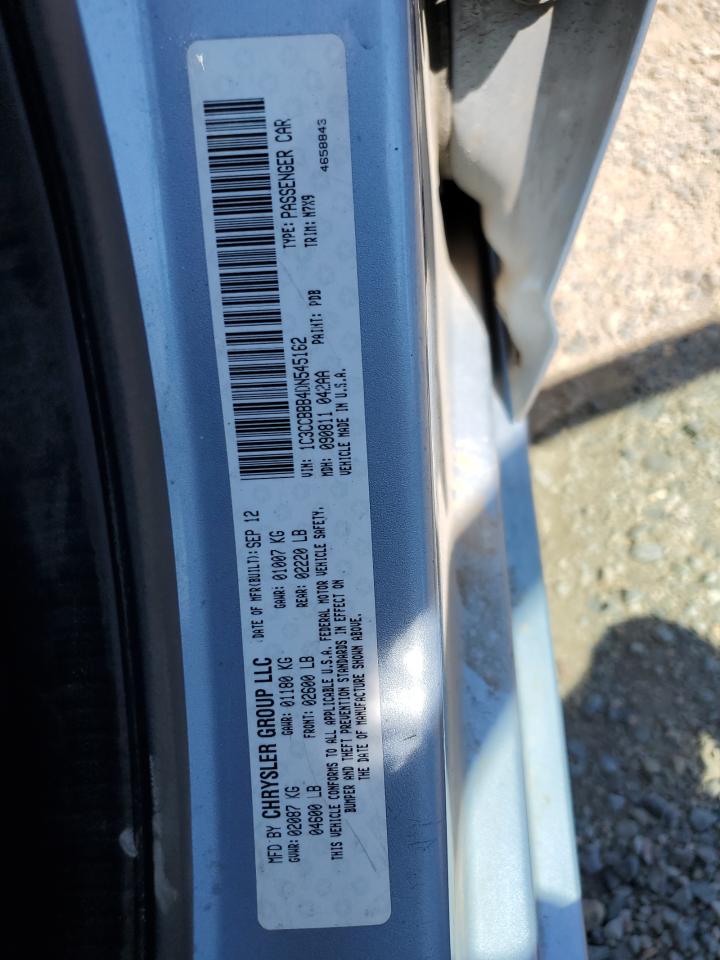 2013 Chrysler 200 Touring VIN: 1C3CCBBB4DN545162 Lot: 68546065