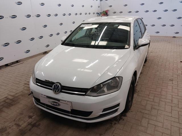 2014 VOLKSWAGEN GOLF S BLU for sale at Copart SANDWICH