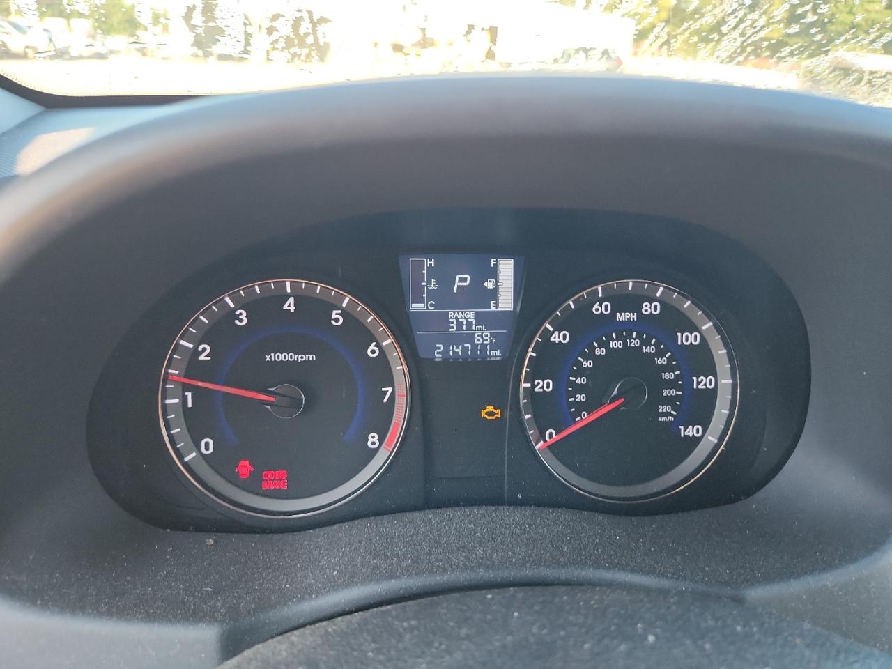 2015 Hyundai Accent Gls VIN: KMHCT4AE8FU841230 Lot: 69961475