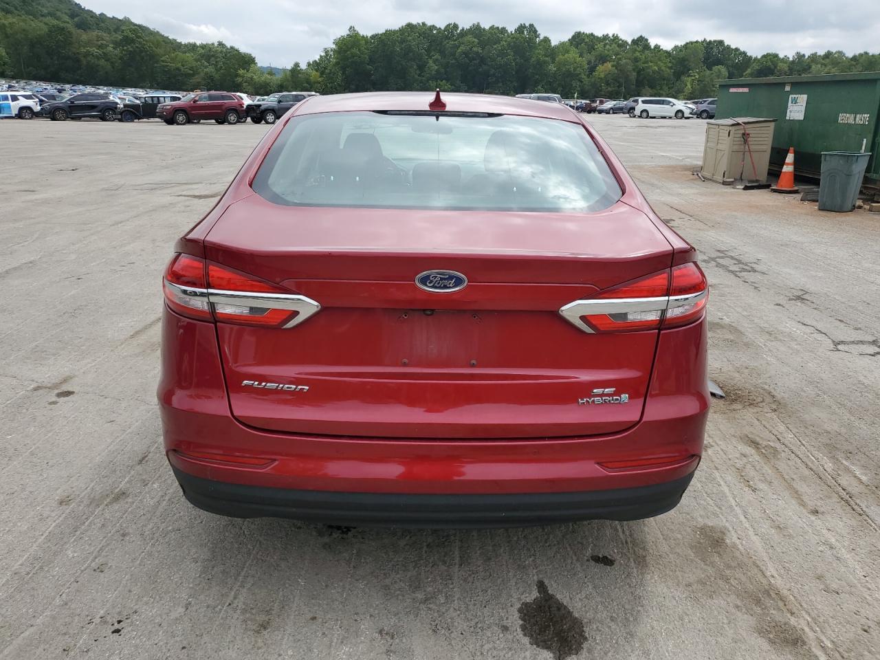 2019 Ford Fusion Se VIN: 3FA6P0LU0KR214869 Lot: 69701555