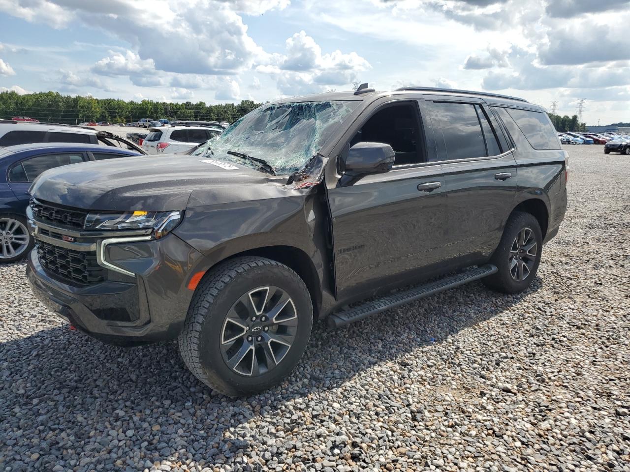 2021 Chevrolet Tahoe K1500 Z71 brown null gas 1GNSKPKD4MR261961 photo #1