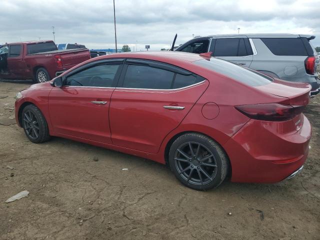  HYUNDAI ELANTRA 2017 Czerwony