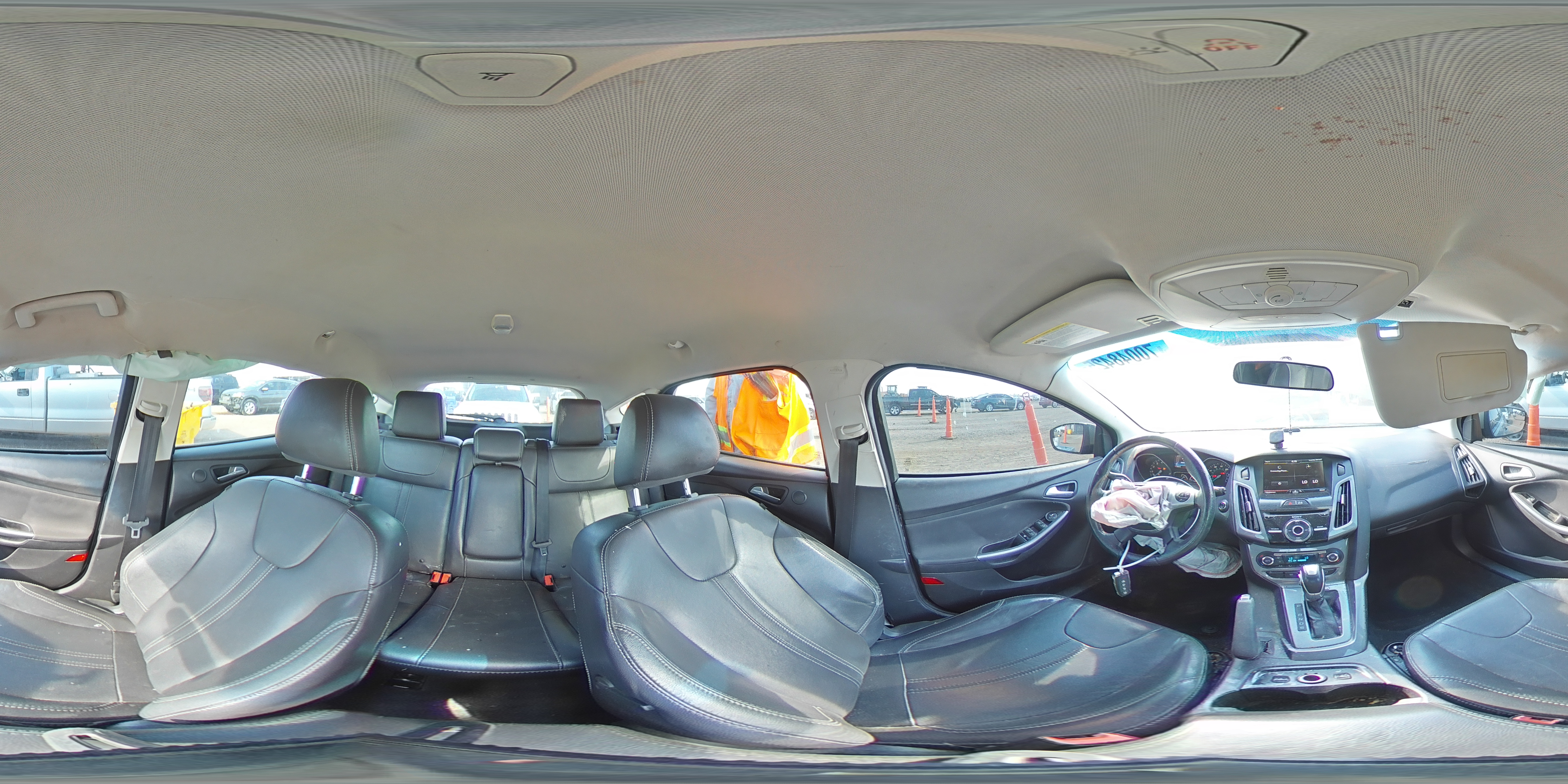 2014 Ford Focus Titanium VIN: 1FADP3N26EL230436 Lot: 70048425