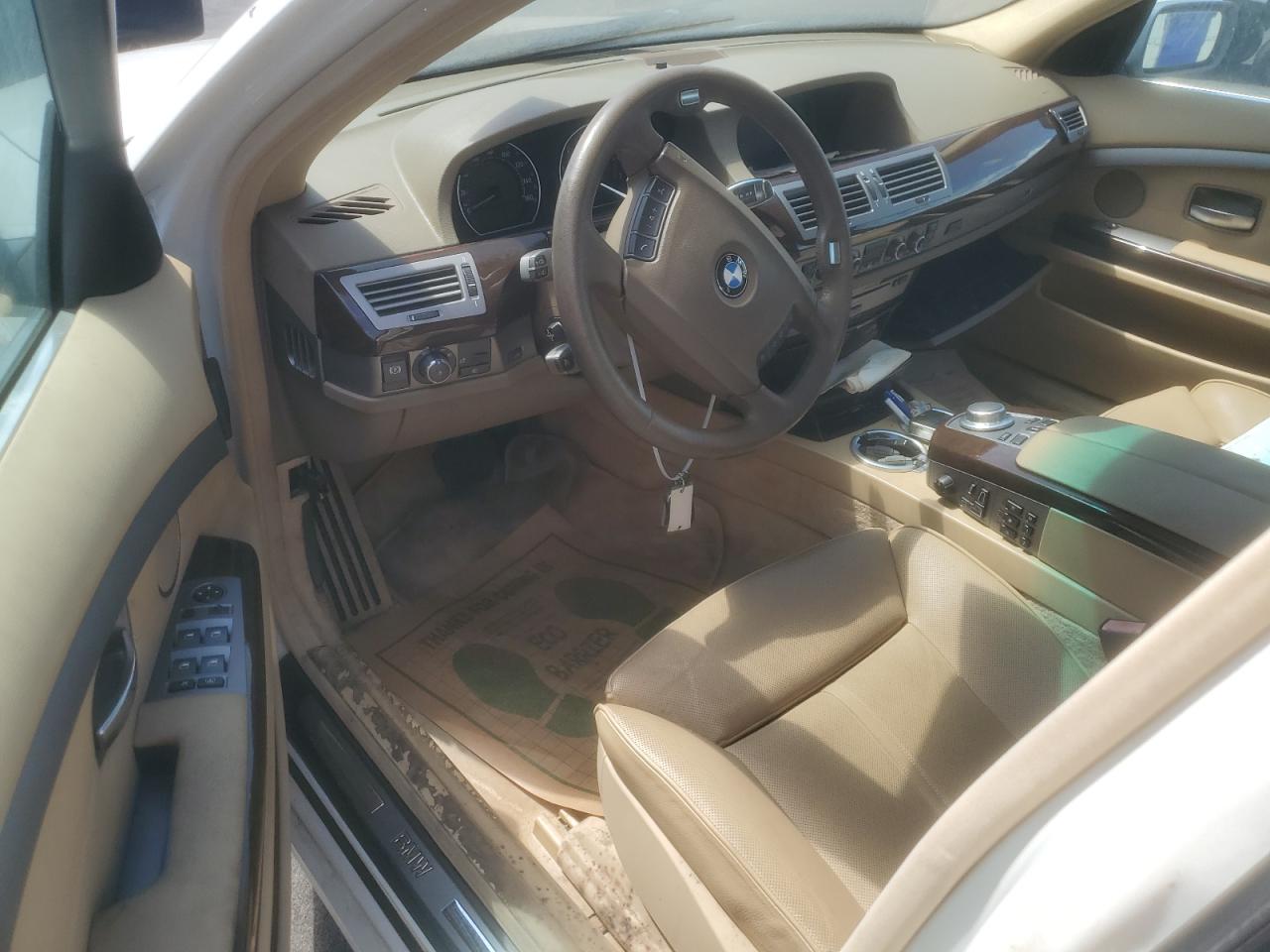 2007 BMW 750 VIN: WBAHN83537DT66481 Lot: 70590055