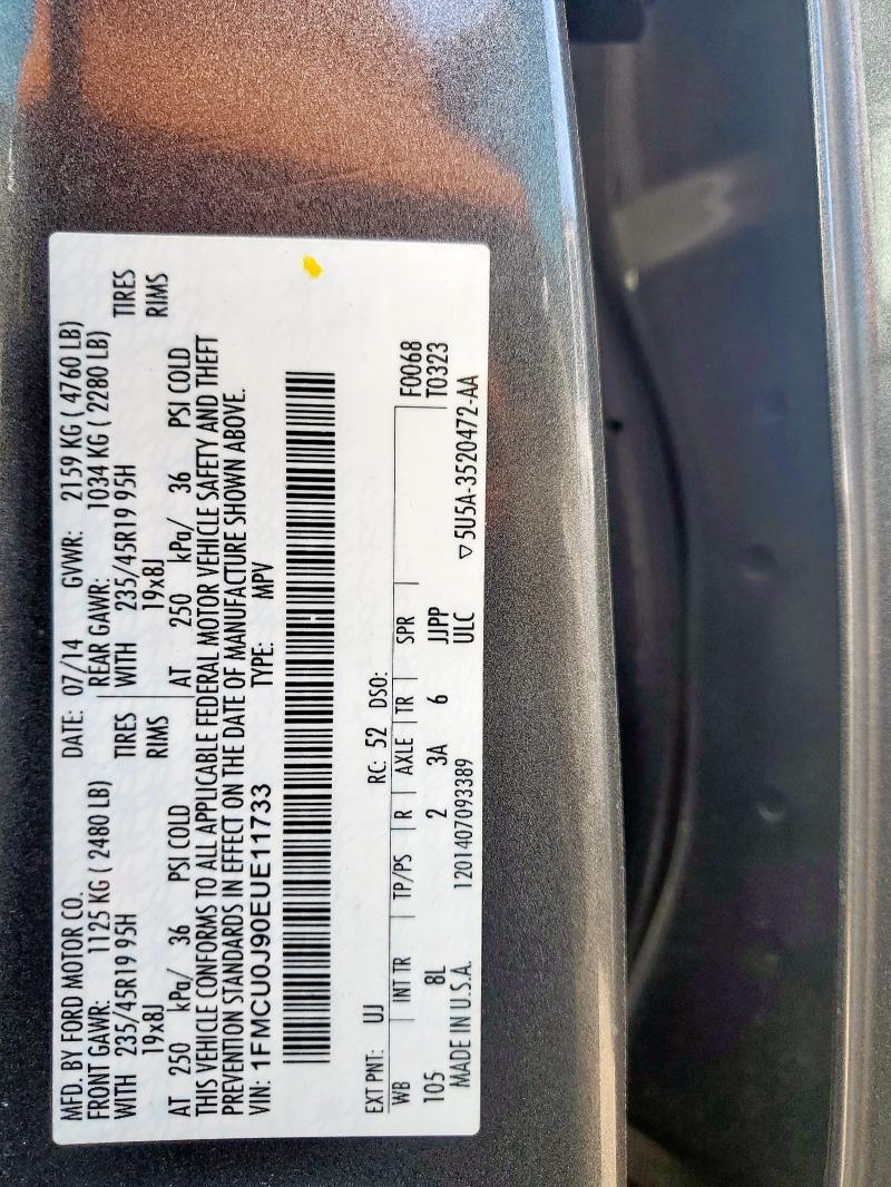 2014 FORD ESCAPE TITANIUM  