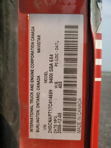 2007 INTERNATIONAL 9400 9400I - CONSTRUCTION TRUCKS