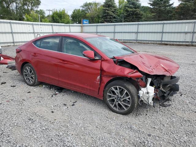  HYUNDAI ELANTRA 2020 Красный