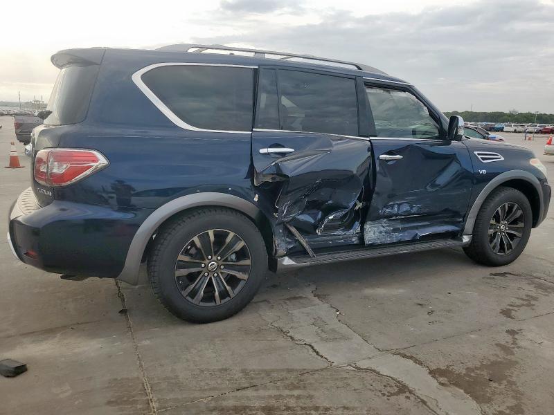  NISSAN ARMADA 2018 Granatowy