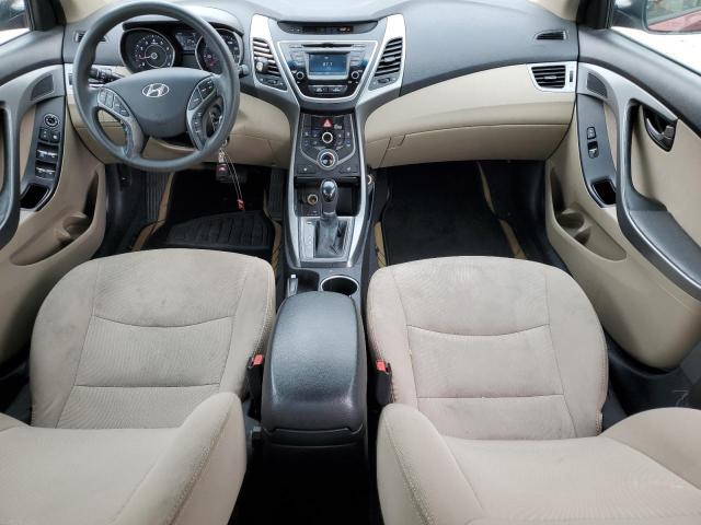 HYUNDAI ELANTRA 2014 Czerwony