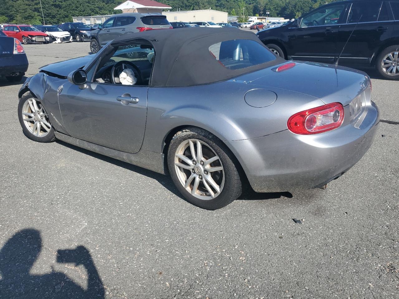 2011 Mazda Mx-5 Miata silver cabrio gas JM1NC2JF7B0219455 photo #3