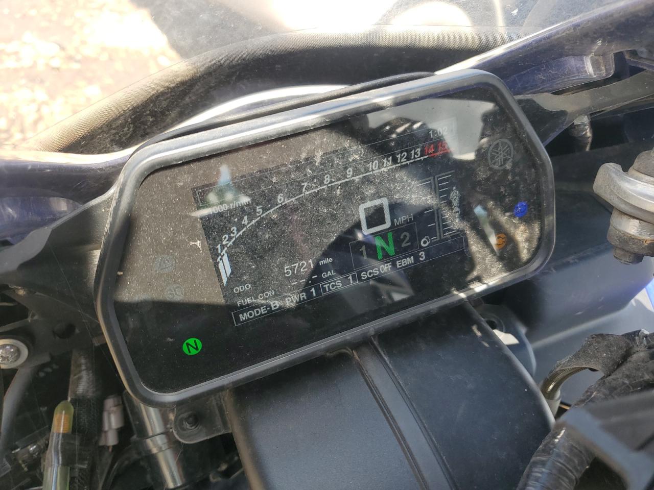 2022 Yamaha Yzfr1 VIN: JYARN66E3NA002532 Lot: 67028055