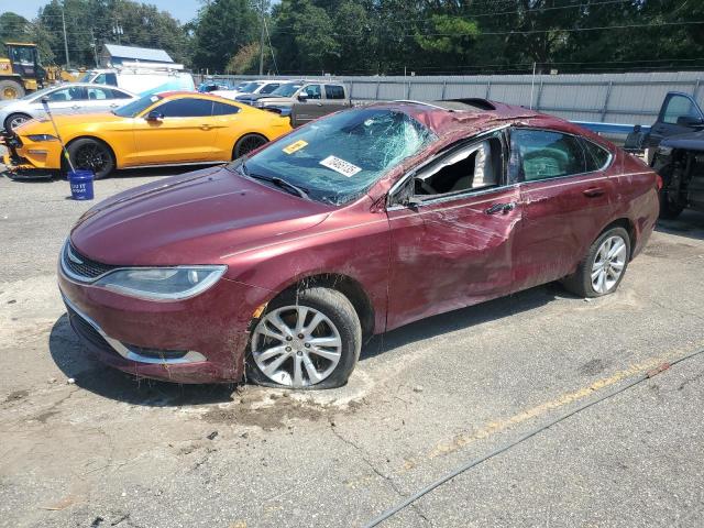  CHRYSLER 200 2016 Бургунди