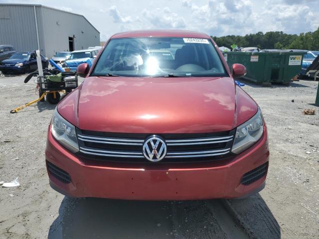  VOLKSWAGEN TIGUAN 2014 Czerwony