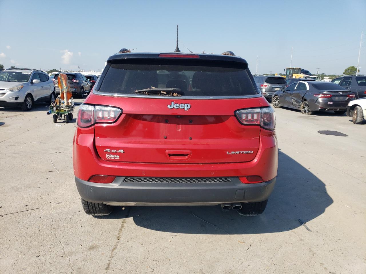 2018 Jeep Compass Limited VIN: 3C4NJDCB5JT349022 Lot: 69429525