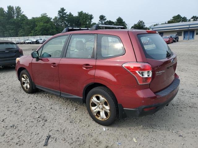  SUBARU FORESTER 2014 Czerwony