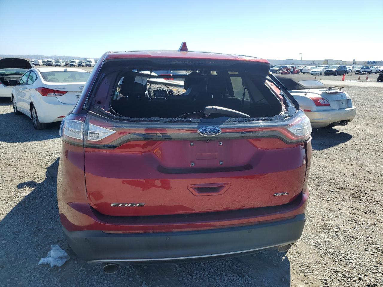 2017 Ford Edge Sel VIN: 2FMPK3J87HBC65230 Lot: 70498355