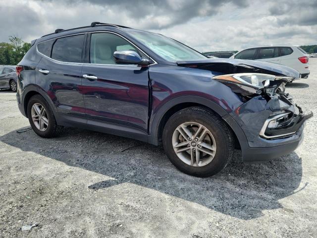  HYUNDAI SANTA FE 2017 Синий