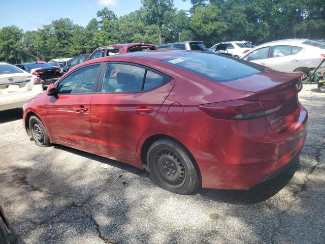  HYUNDAI ELANTRA 2018 Czerwony