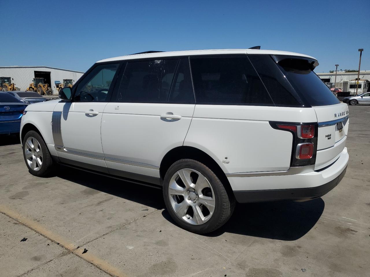 2020 Land Rover Range Rover P525 Hse white null gas SALGS5SE7LA588209 photo #3