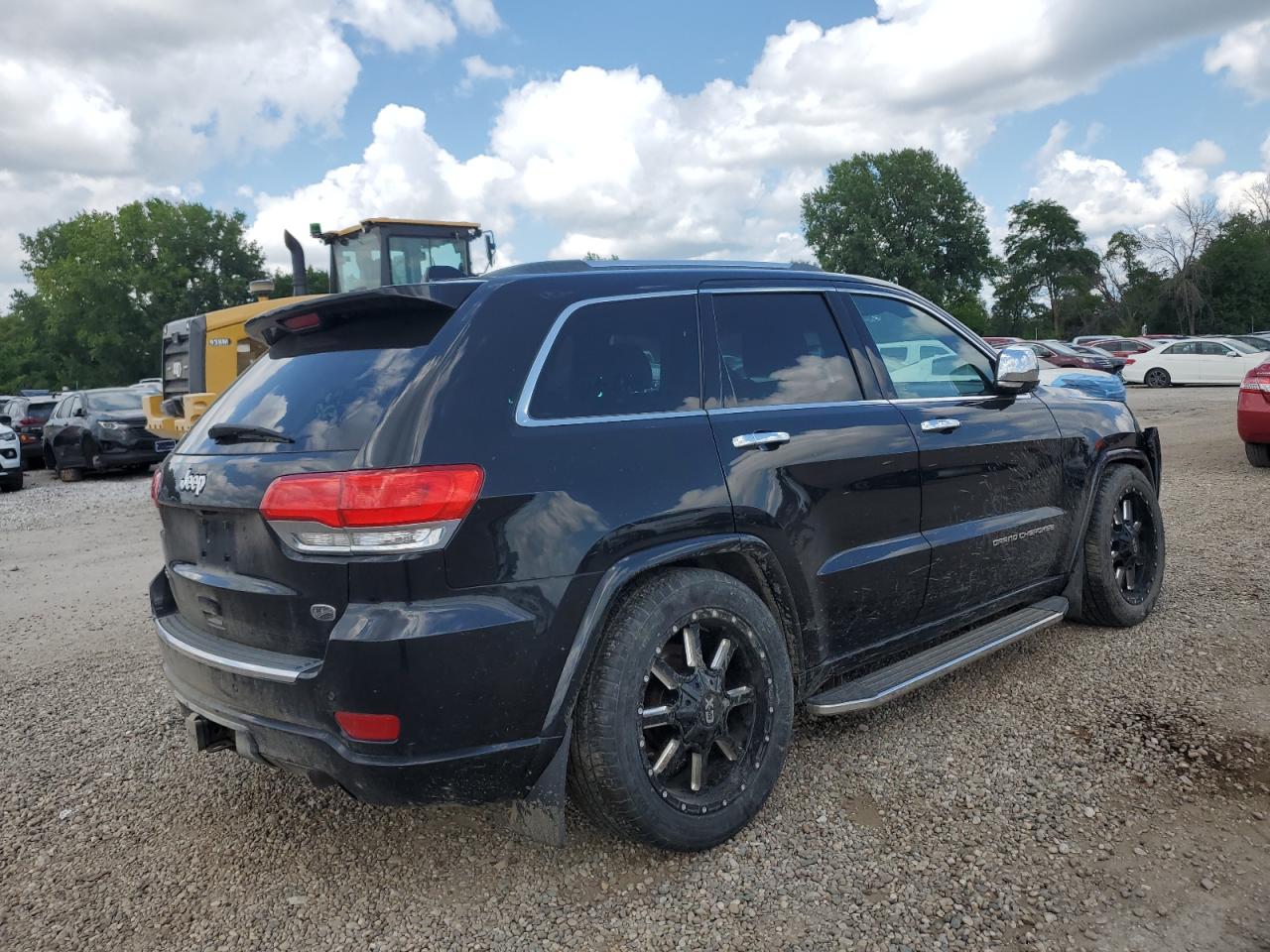 2014 Jeep Grand Cherokee Overland black null flexible 1C4RJFCG0EC255463 photo #4