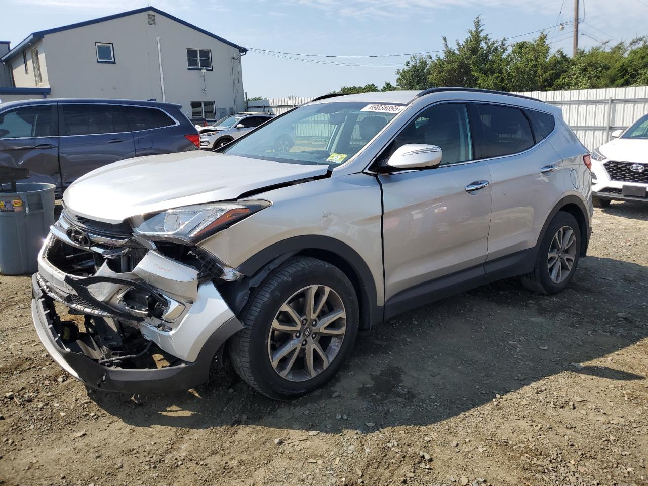 2014 Hyundai Santa Fe Sport silver null gas 5XYZU3LA6EG141870 photo #1