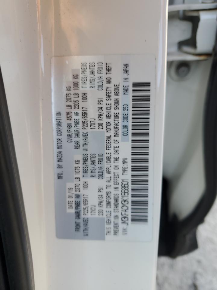 2019 Mazda Cx-5 Touring VIN: JM3KFACM3K1568601 Lot: 67281325