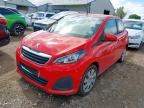 2016 PEUGEOT 108 ACTIVE for sale at Copart SANDY