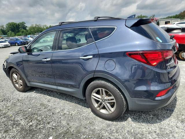  HYUNDAI SANTA FE 2017 Синий