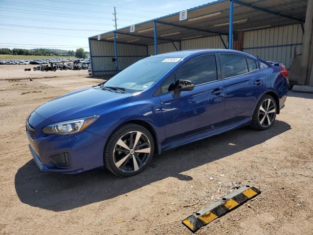  SUBARU IMPREZA 2017 Синий