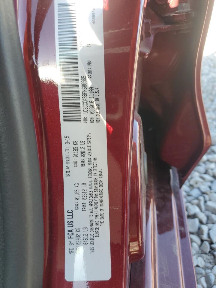 2015 Chrysler 200 Limited VIN: 1C3CCCAB8FN688965 Lot: 67446195