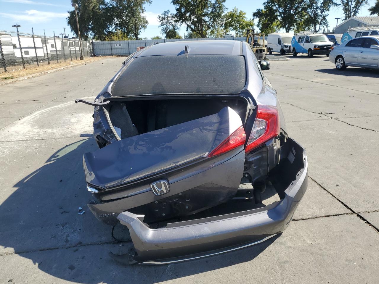 2020 Honda Civic Ex VIN: 19XFC1F3XLE220671 Lot: 68129735