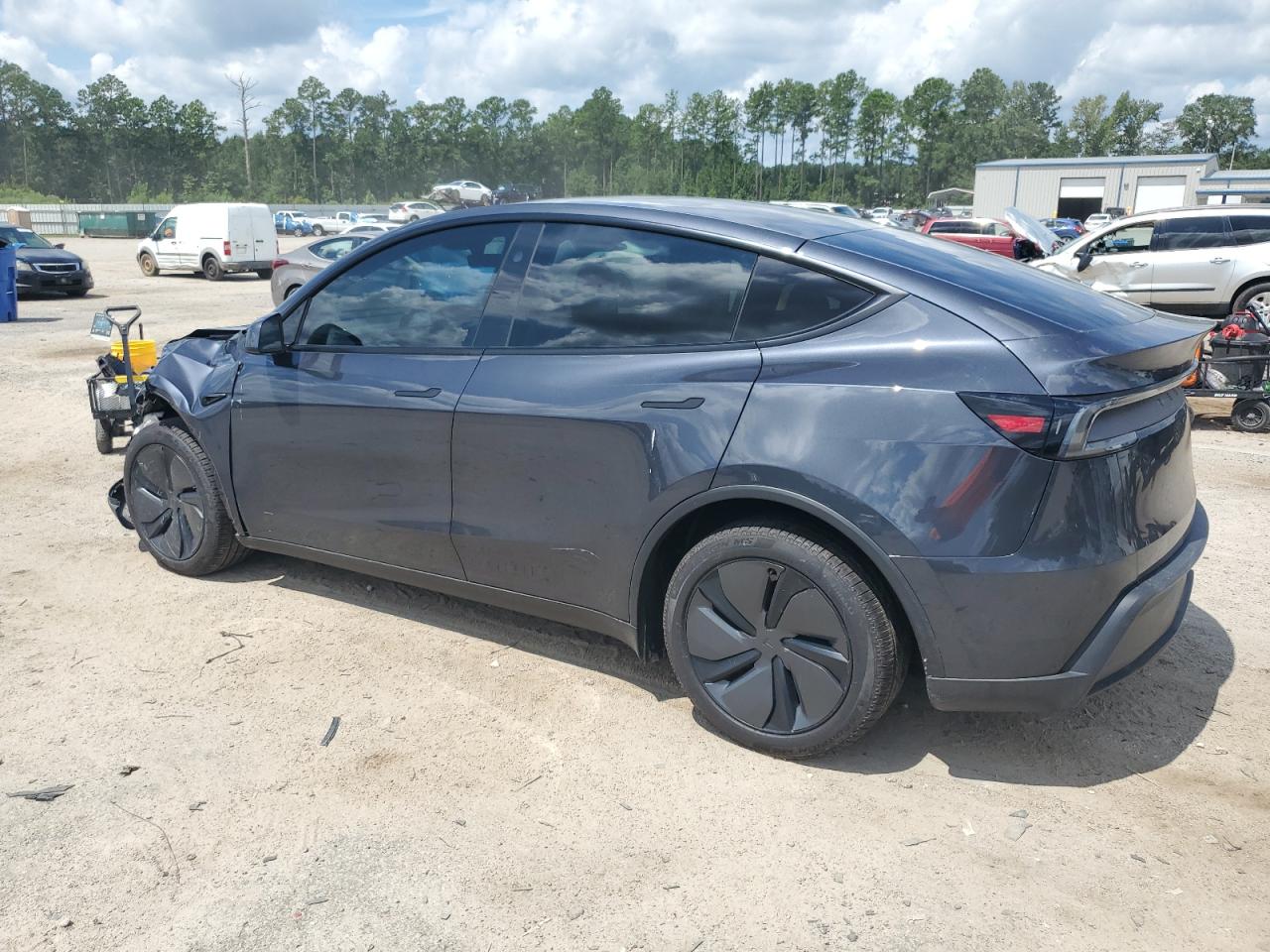 2026 Tesla Model Y grey null electric 7SAYGDEE1TA388405 photo #3