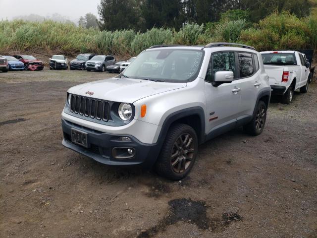 Паркетники JEEP RENEGADE 2016 Серебристый