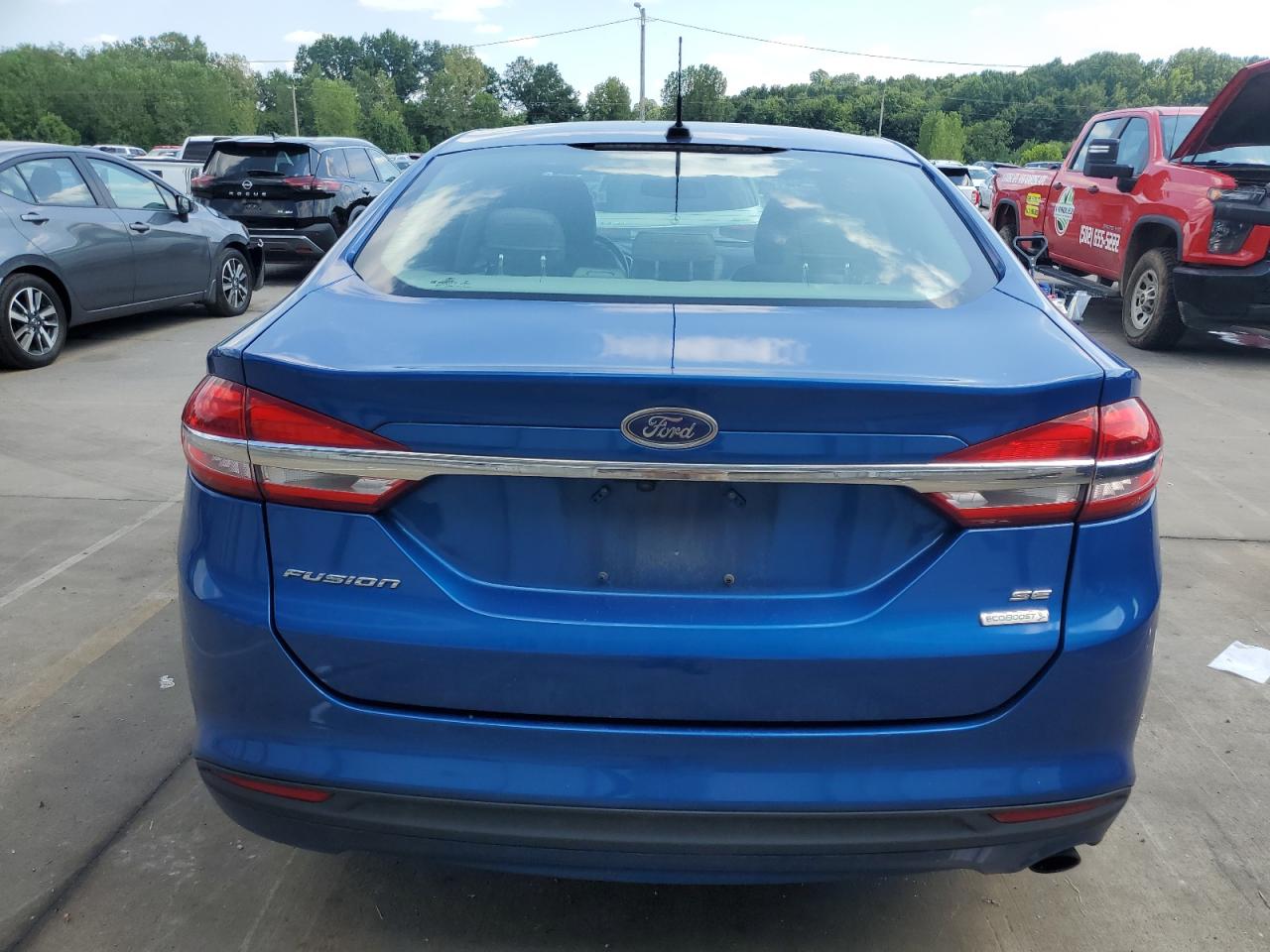 2017 Ford Fusion Se VIN: 3FA6P0HD3HR166947 Lot: 69070945