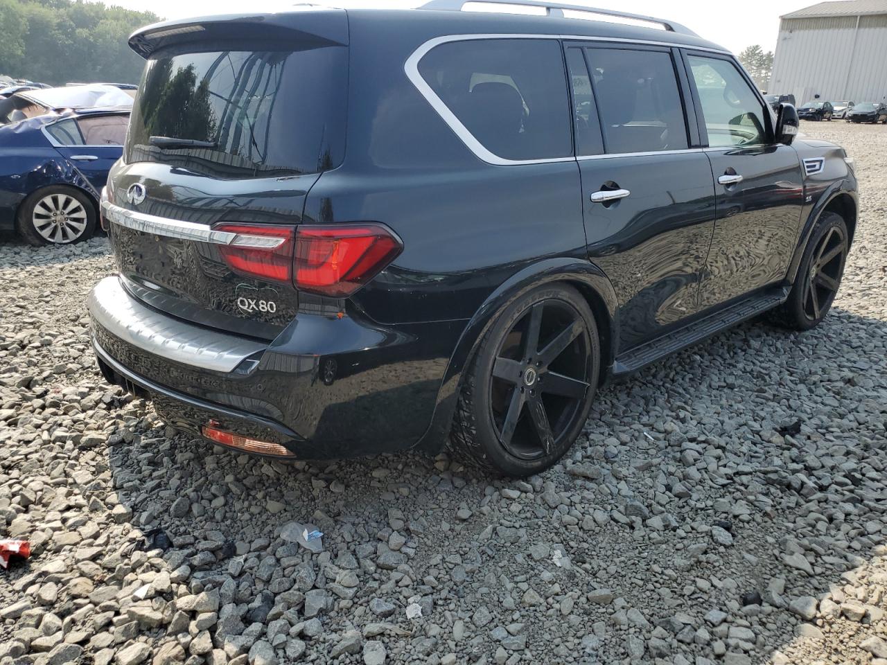 2019 Infiniti Qx80 Luxe black null gas JN8AZ2NE9K9229466 photo #4