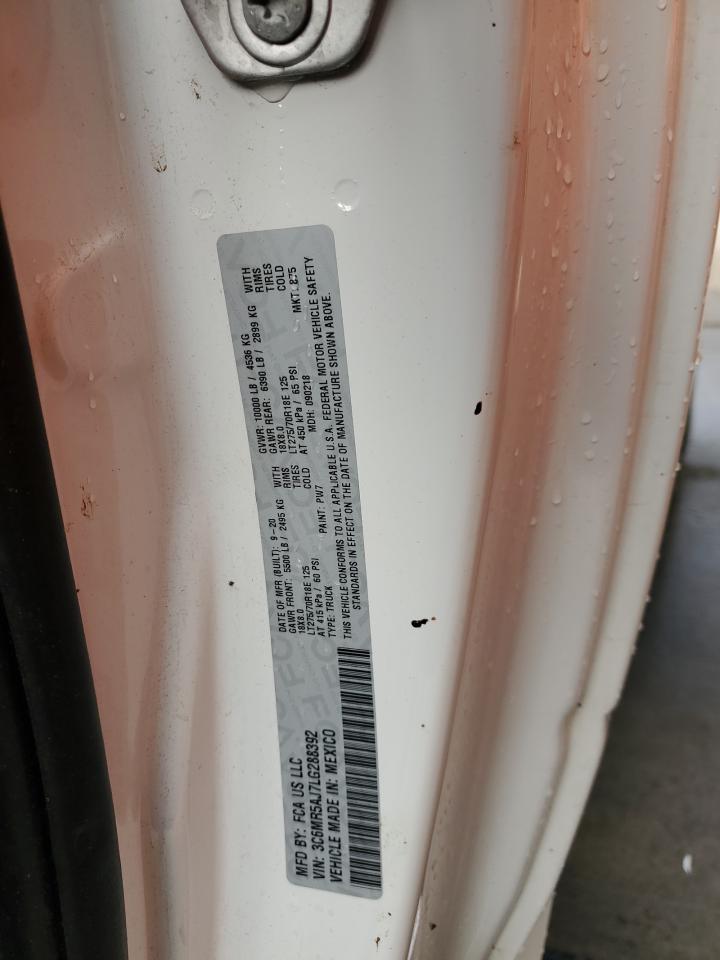 2020 Ram 2500 Tradesman VIN: 3C6MR5AJ7LG288392 Lot: 68935195