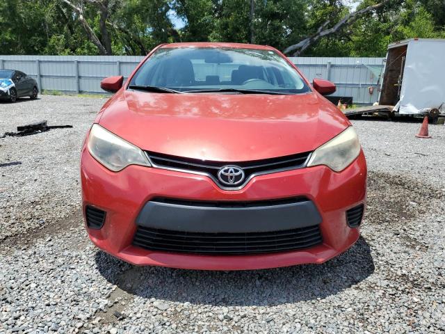  TOYOTA COROLLA 2014 Czerwony