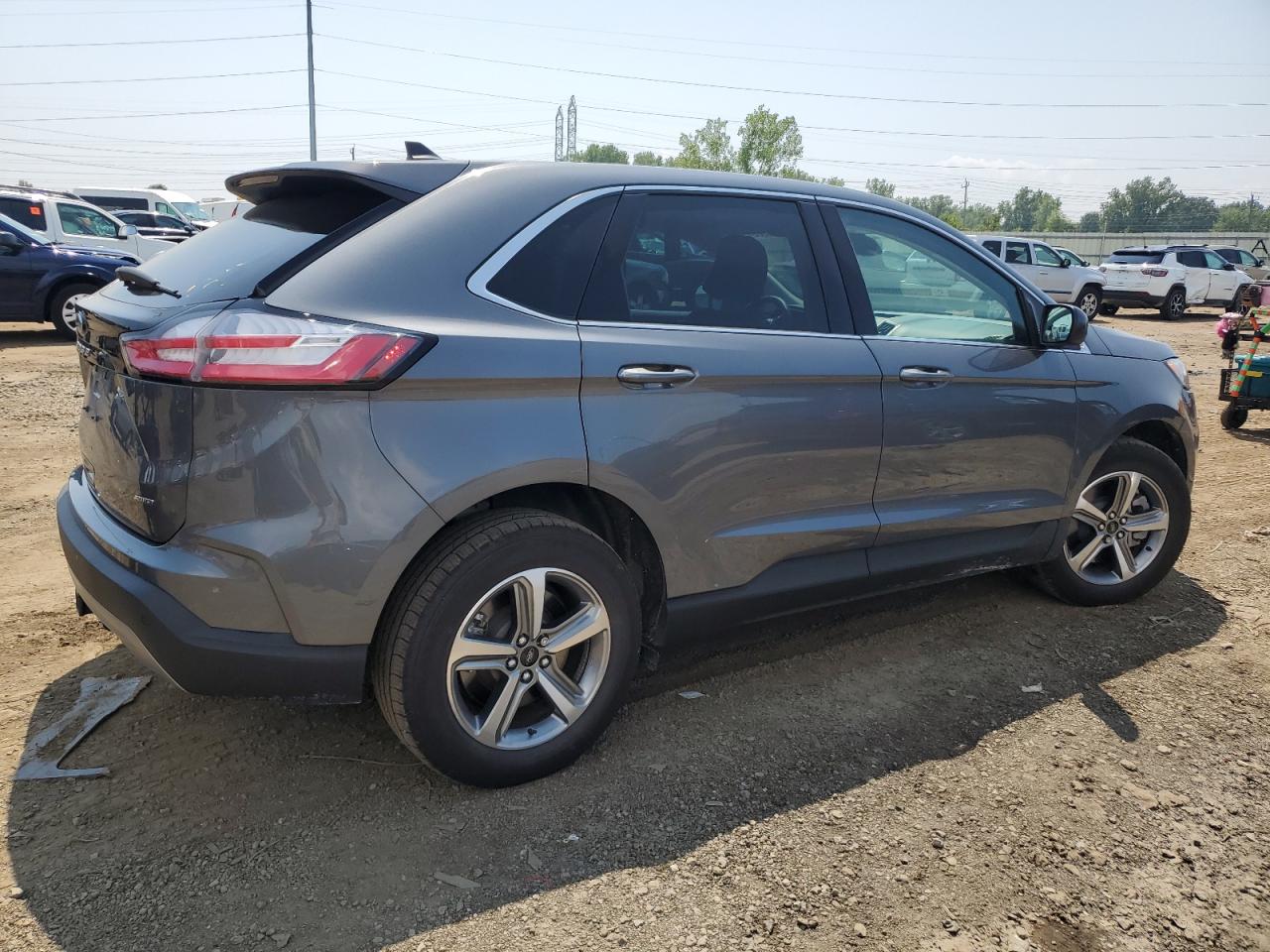 2024 Ford Edge Sel grey null gas 2FMPK4J9XRBA56919 photo #4